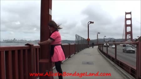 Golden Gate Bridge Sissy Public Bondage Femdom Rubber Latex - Sissy golden gate bridge bondage

this is extreme public ***********!

we are both dressed in rubber, but my sub is wearing a neon pink sissy maid uniform for our grand day out... She has no idea what I have planned.

here we are on the iconic golden gate bridge. We are surrounded by tourists, morning traffic and even an amused police officer who stops by to make sure our "shenanigans" don't get too out of control.

no, we're not tying ourselves to the bridge to protest anything... This is public *********** punishment for naughty sissyamy!

can you hear all those car horns in the background?
how many people do you think will see us today? A thousand? More?
how many tour buses will stop to take pictures?


join me at http://****aliceinbondageland**** - we are putting fun back into femdom!